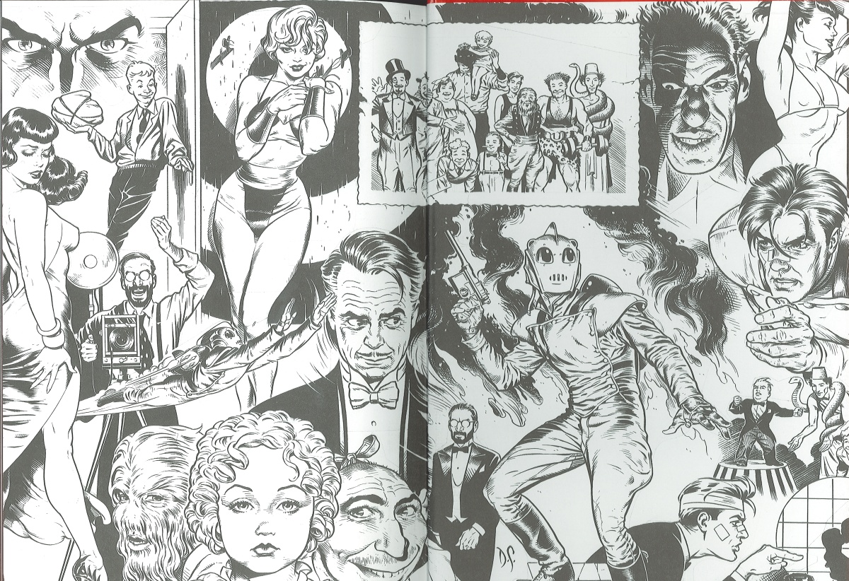 Rocketeer Endpaper