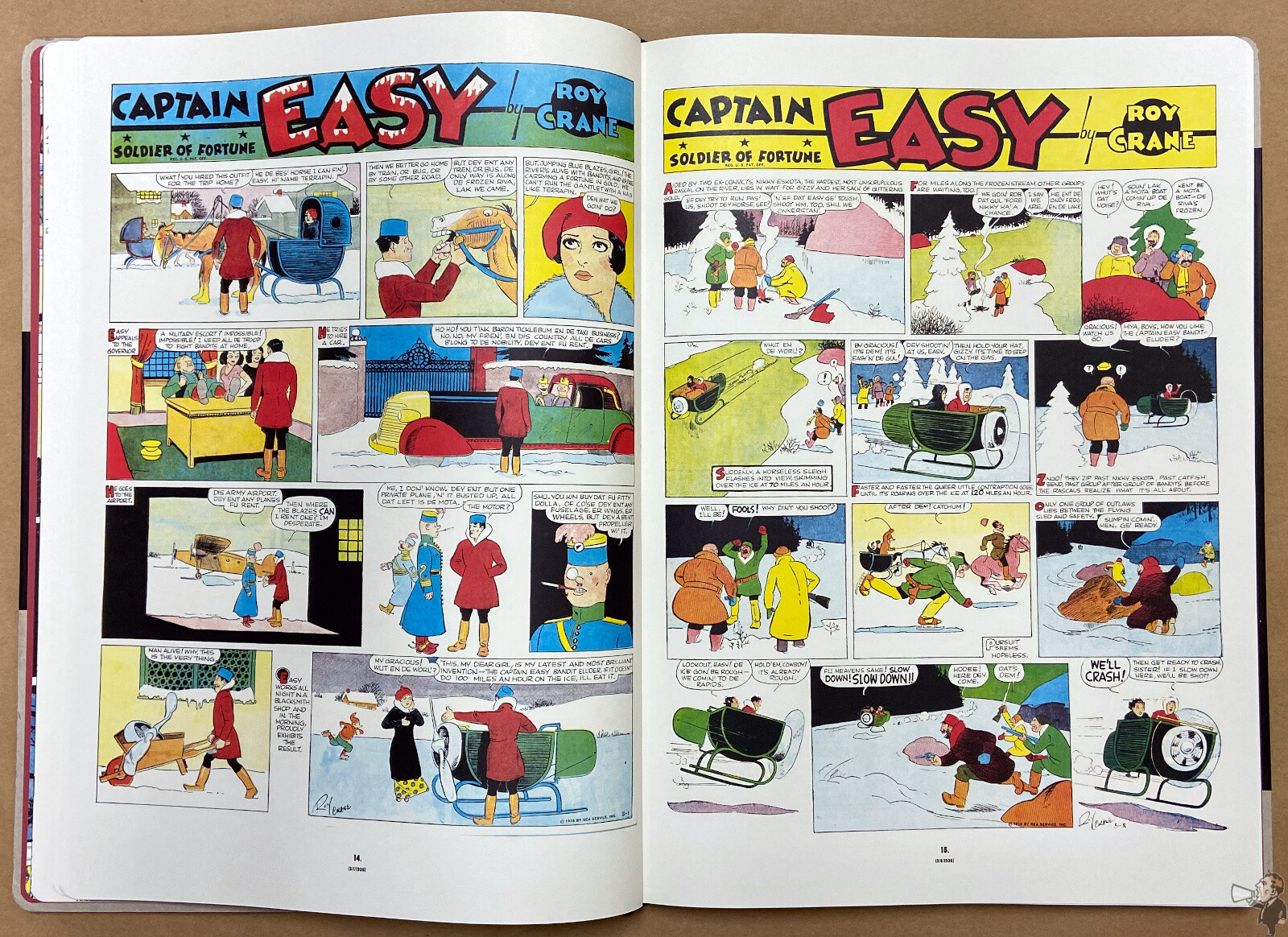 Captain Easy Soldier of Fortune The Complete Sunday Newspaper Strips Vol. 2 interior 3