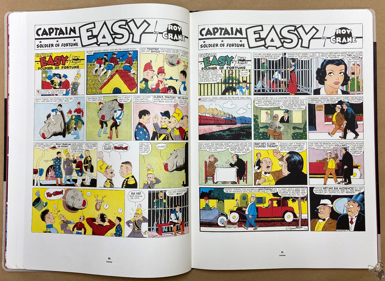 Captain Easy Soldier of Fortune The Complete Sunday Newspaper Strips Vol. 2 interior 4