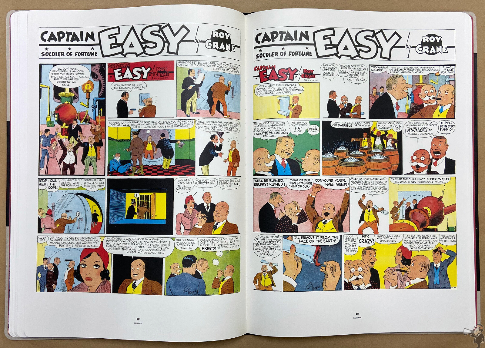 Captain Easy Soldier of Fortune The Complete Sunday Newspaper Strips Vol. 2 interior 5