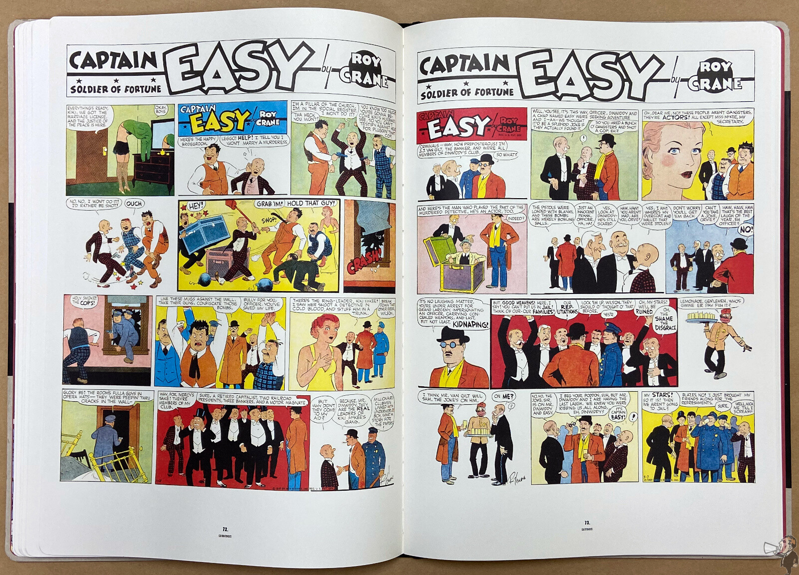Captain Easy Soldier of Fortune The Complete Sunday Newspaper Strips Vol. 2 interior 6