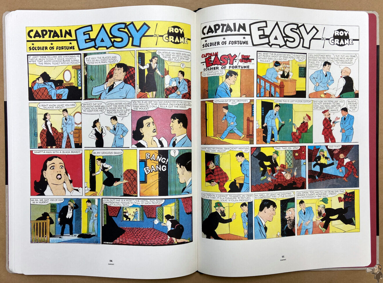 Captain Easy, Soldier of Fortune, Vol. 1 by Roy Crane