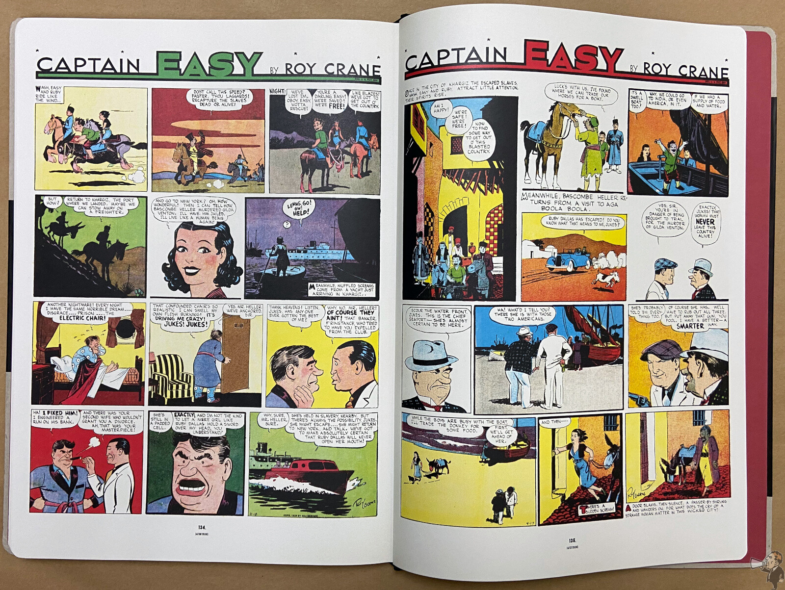 Captain Easy Soldier of Fortune The Complete Sunday Newspaper Strips Vol. 2 interior 9