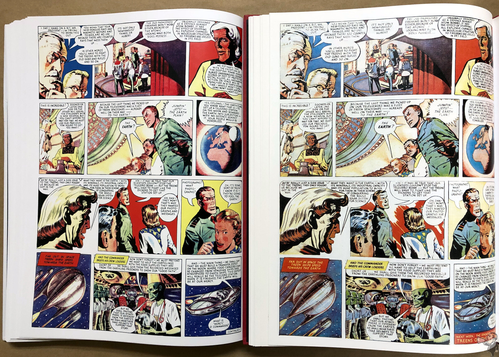 Dan Dare comparison 6