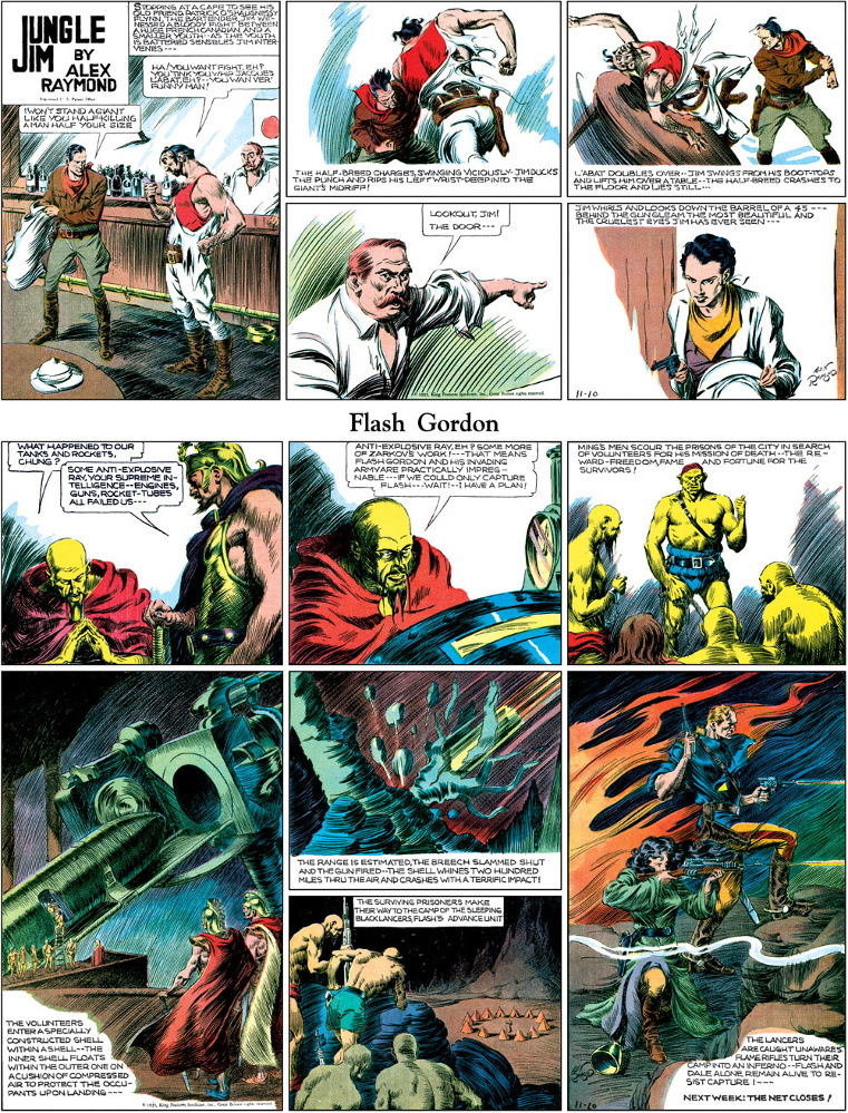 flash gordon comic strip