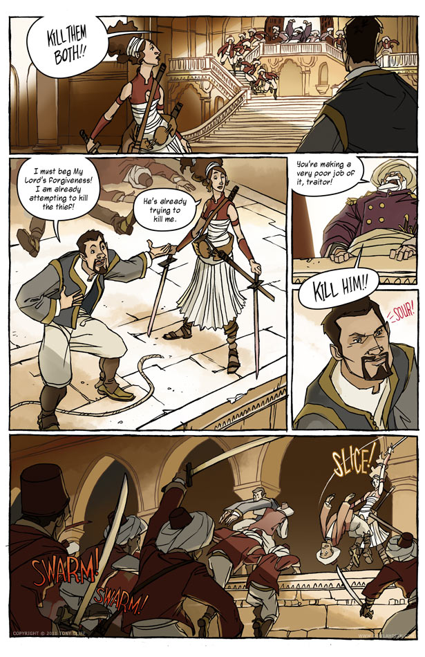 Delilah Dirk and the Turkish Lieutenant interior 1