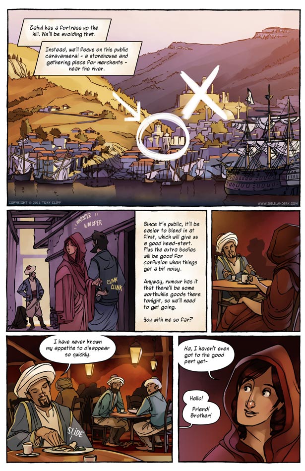 Delilah Dirk and the Turkish Lieutenant interior 2