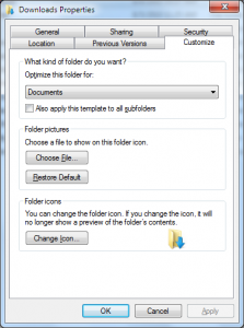 Downloads Folder Windows 7