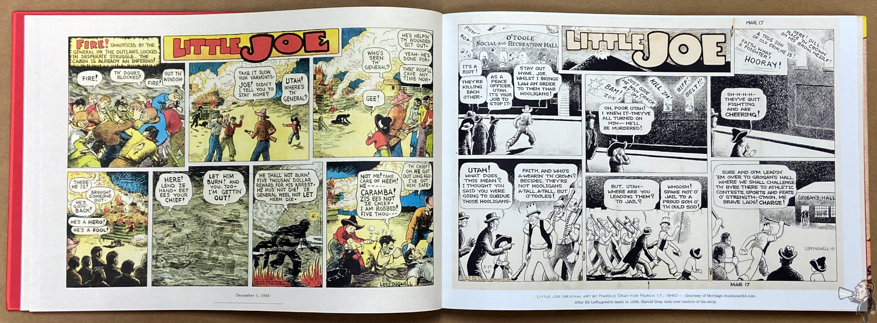 Ed Leffingwell's Little Joe by Harold Gray • eBabble