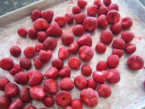 Frozen Strawberries
