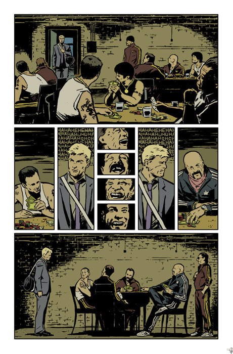 Hawkeye issue 1 page 3 preview by David Aja