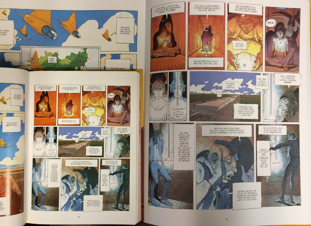 Incal Coffee Table Edition page comparison