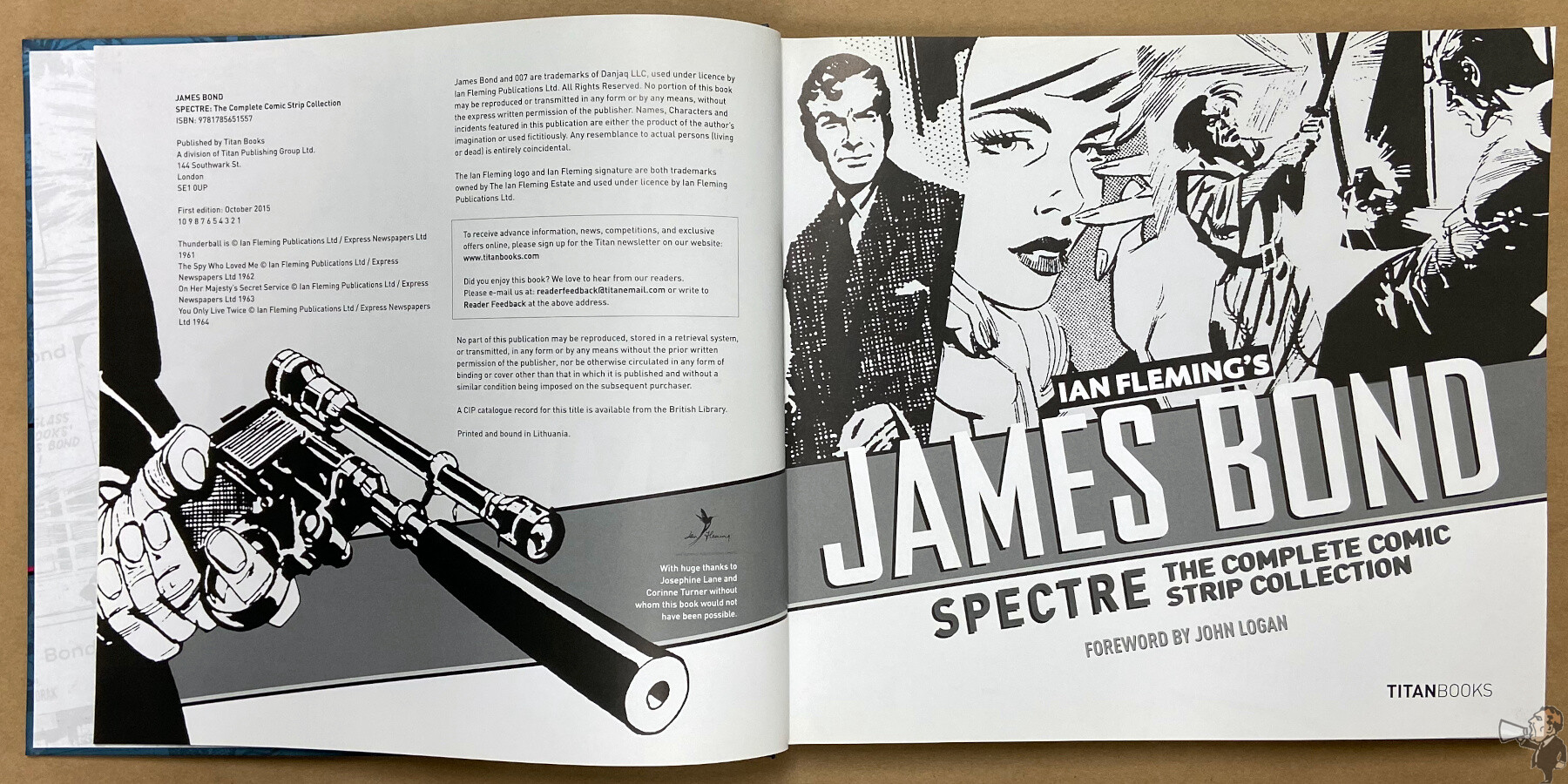 James Bond Spectre The Complete Comic Strip Collection interior 1