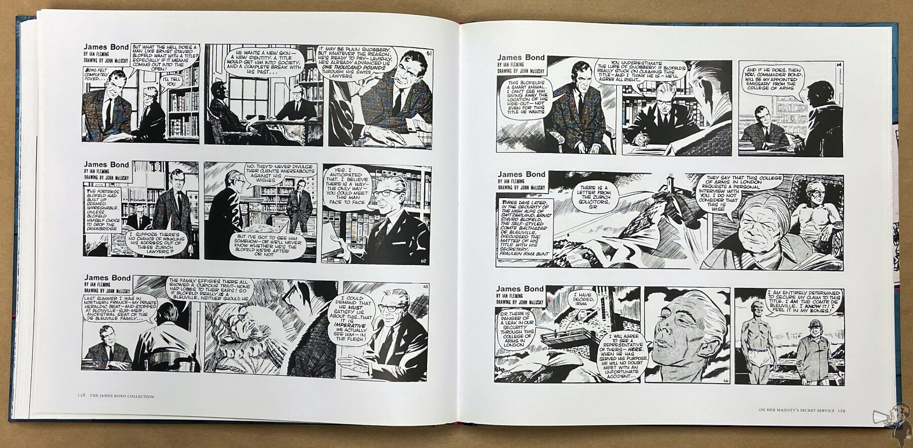 James Bond Spectre The Complete Comic Strip Collection interior 9