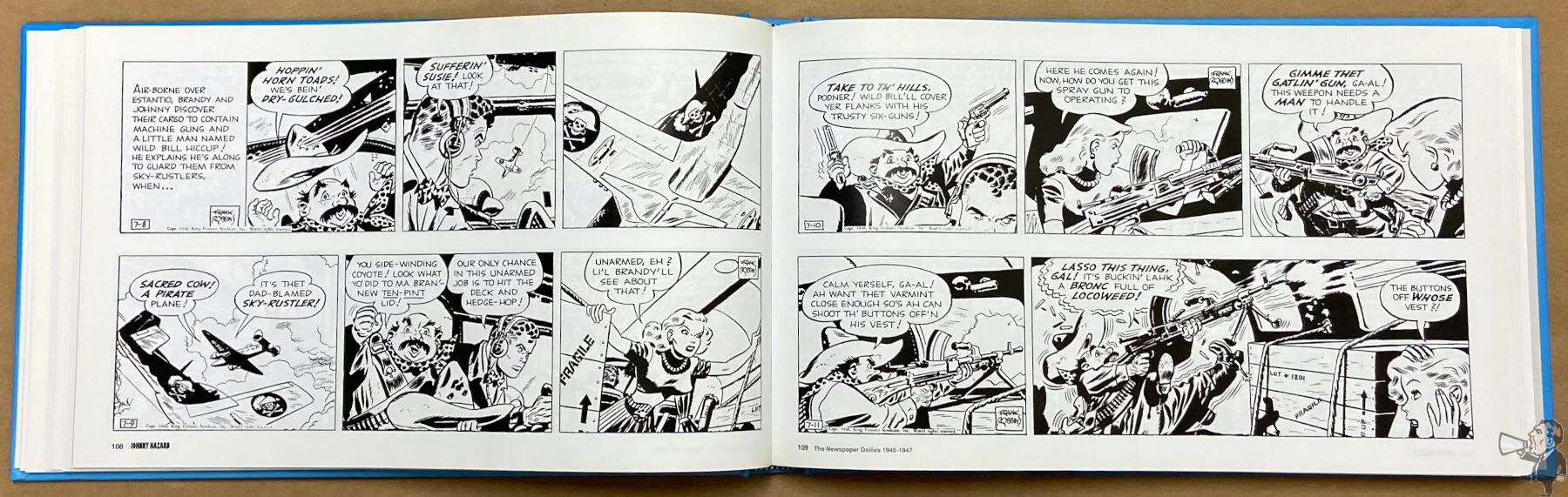 Johnny Hazard Volume Two: The Newspaper Dailies 1946-1948 6 Johnny Hazard Volume Two The Newsaper Dailies 1945 1947 interior 5