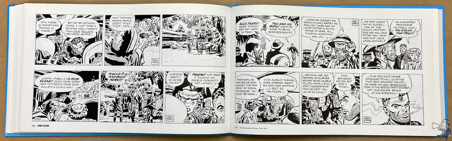 Johnny Hazard Volume Two: The Newspaper Dailies 1946-1948 9 Johnny Hazard Volume Two The Newsaper Dailies 1945 1947 interior 8
