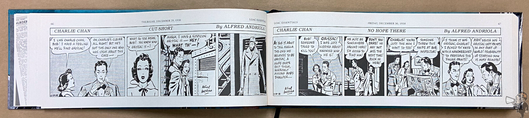 LOAC Essential Vol 13 Charlie Chan 1938 interior 4
