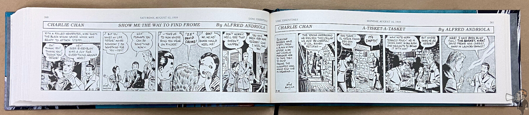 LOAC Essential Vol 13 Charlie Chan 1938 interior 9