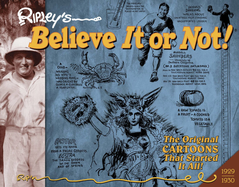 Ripleys Believe It Or Not Original Daily Cartoons 1929 1930 cover