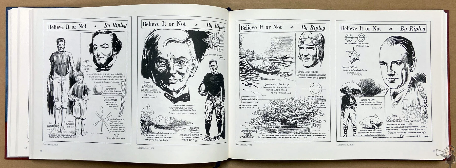Ripley's Believe It or Not! Daily Cartoons 1929-1930 6 Ripleys Believe It or Not Daily Cartoons 1929 1930 interior 5