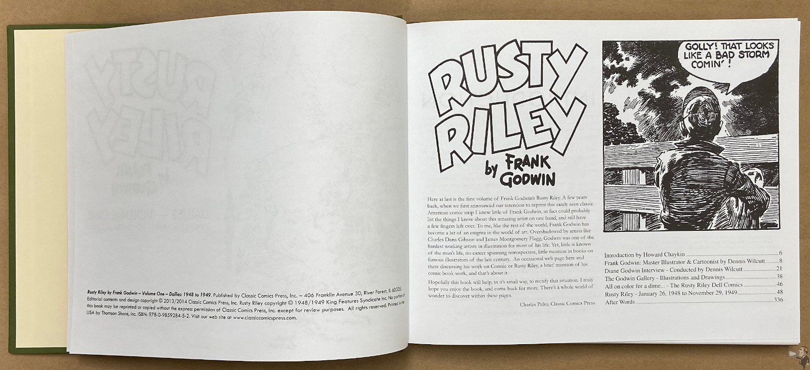 Rusty Riley by Frank Godwin Volume One interior 1