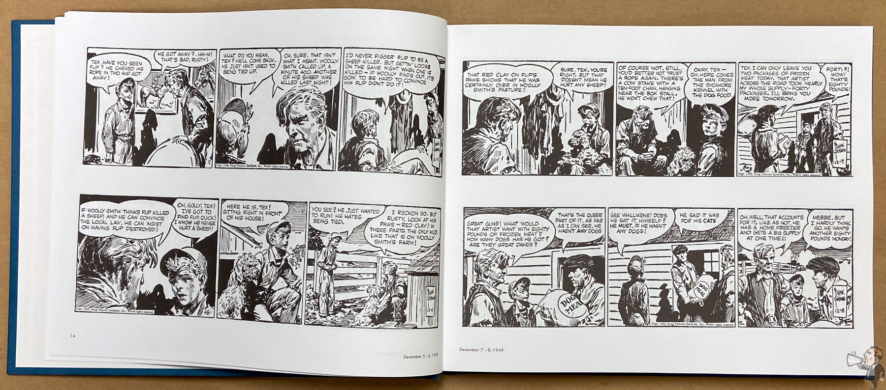 Rusty Riley by Frank Godwin Volume Two Dailies interior 2