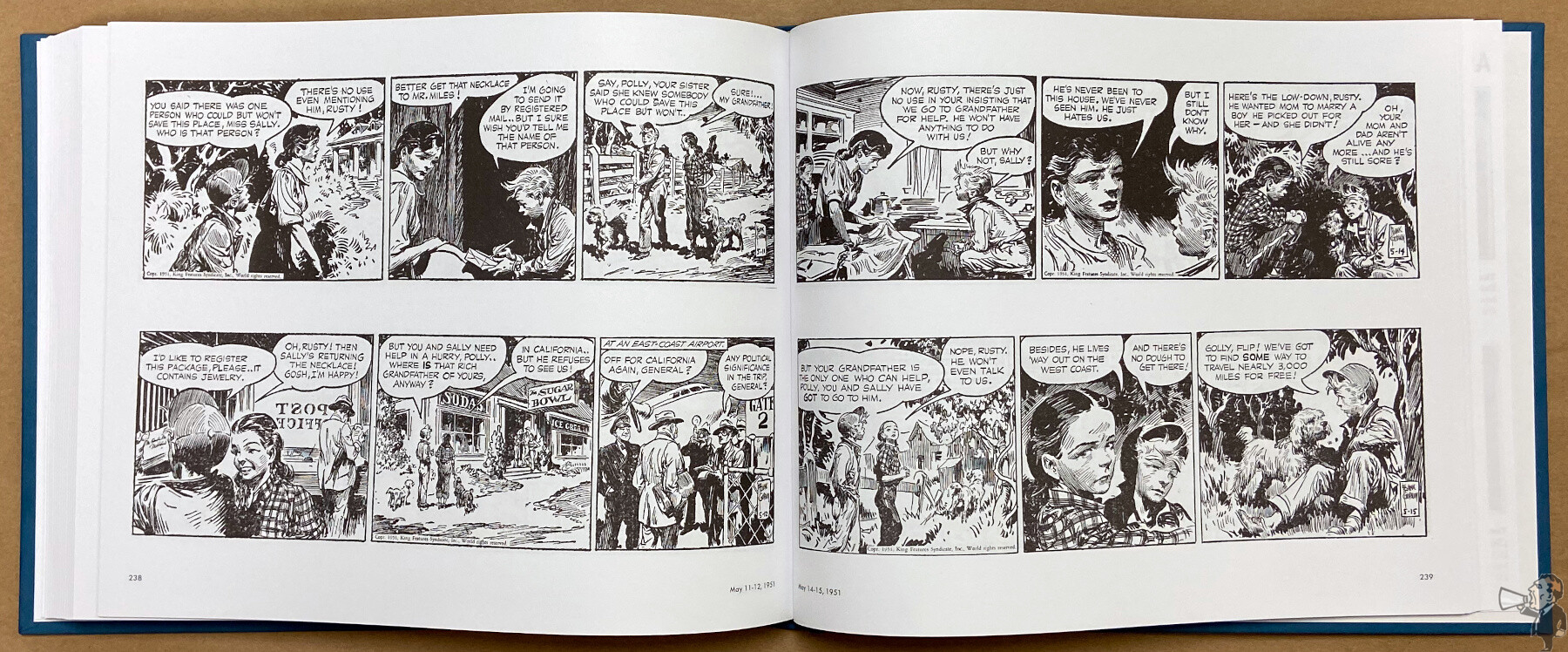Rusty Riley by Frank Godwin Volume Two Dailies interior 9