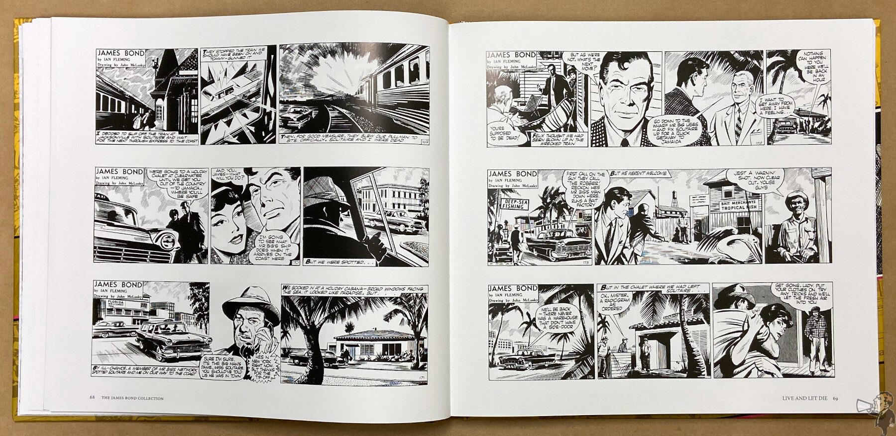 The Complete James Bond Dr No The Classic Comic Strip Collection interior 5