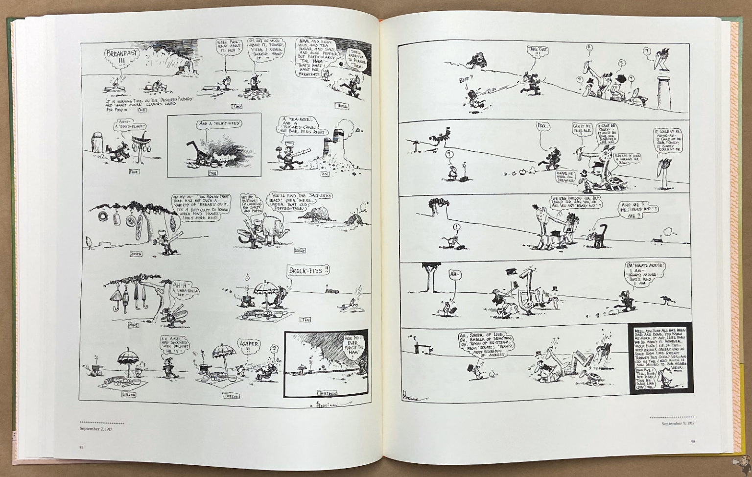 The George Herriman Library: Krazy & Ignatz 1916-1918 • eBabble