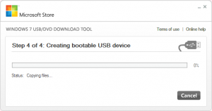Windows 7 USB DVD Download Tool